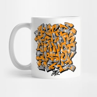 Pac One Graffiti Alphabet 23 Mug